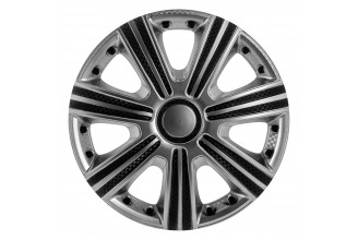 Колпак колесный DTM Super Silver (карбон) R13 (к-кт 4 шт) STAR