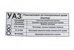 Ремкомплект УАЗ 3160, 3163 поворотного кулака (сальник, повсть, пружина, прокладка) (в упаковці)