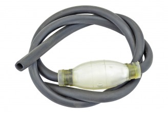 Шланг перекачування палива (ГРУША) із пластиковим клапаном СИЛІКОН ПРОЗОРНИЙ 160см