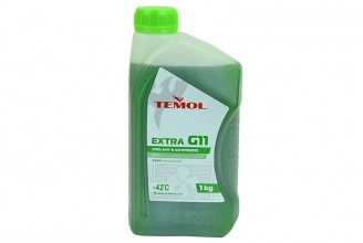 Антифриз зелений 1л -42 ° С G-11 TEMOL Extra