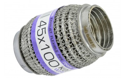 Гофра глушителя 45x100, кольчуга (интерлок) EuroEx