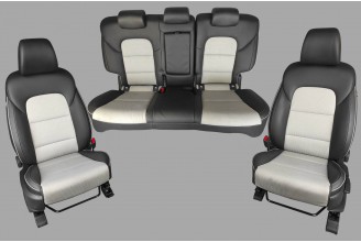 Сидіння Kia Sportage 4 (2018-на час) рестайлінг шкіра підігрів 1,2 ряд, SRS 1 ряд, ручне регулювання 1 ряд оригінал б/у