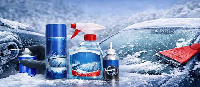 Размораживатели стекол и замков: виды, особенности и советы по выбору